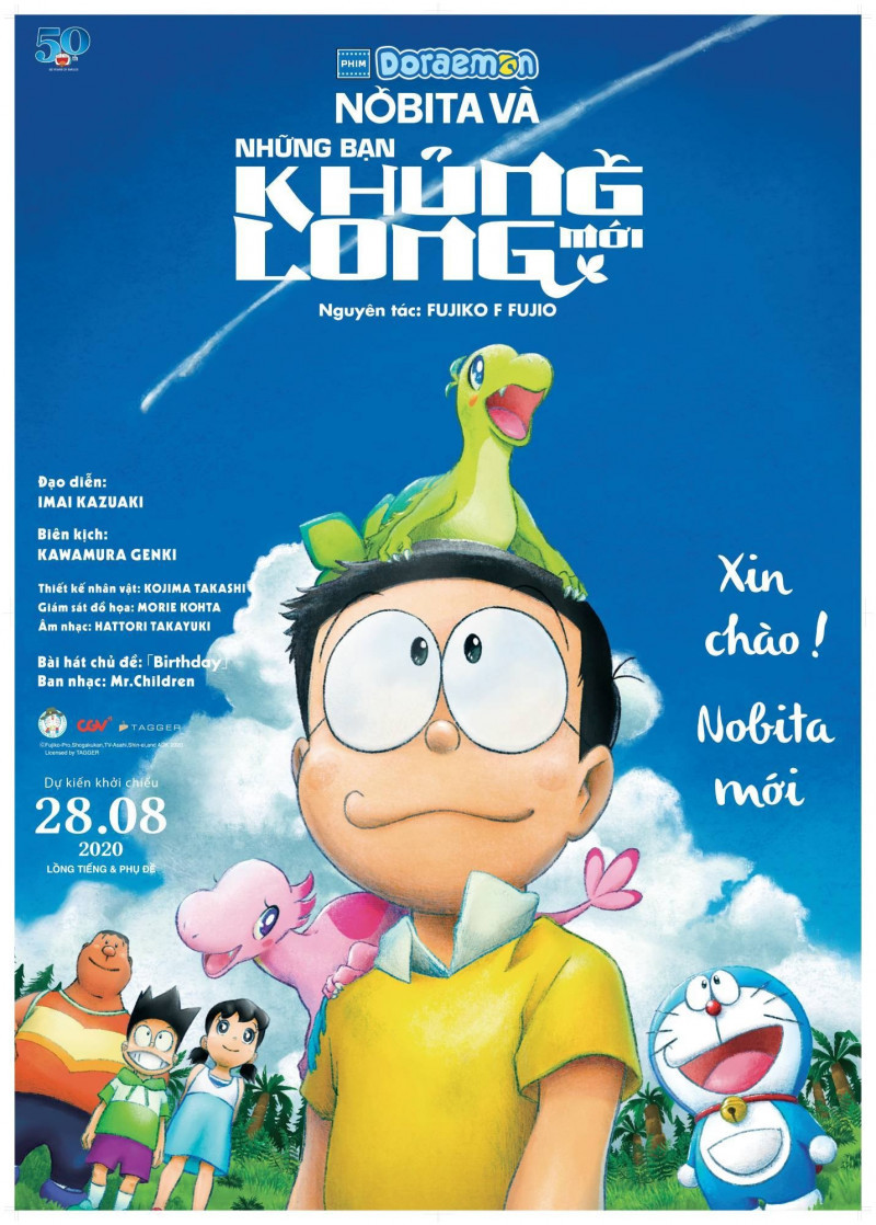 DORAEMON: NOBITA VÀ NHỮNG BẠN KHỦNG LONG MỚI - Doraemon the Movie: Nobita*s New Dinosaur